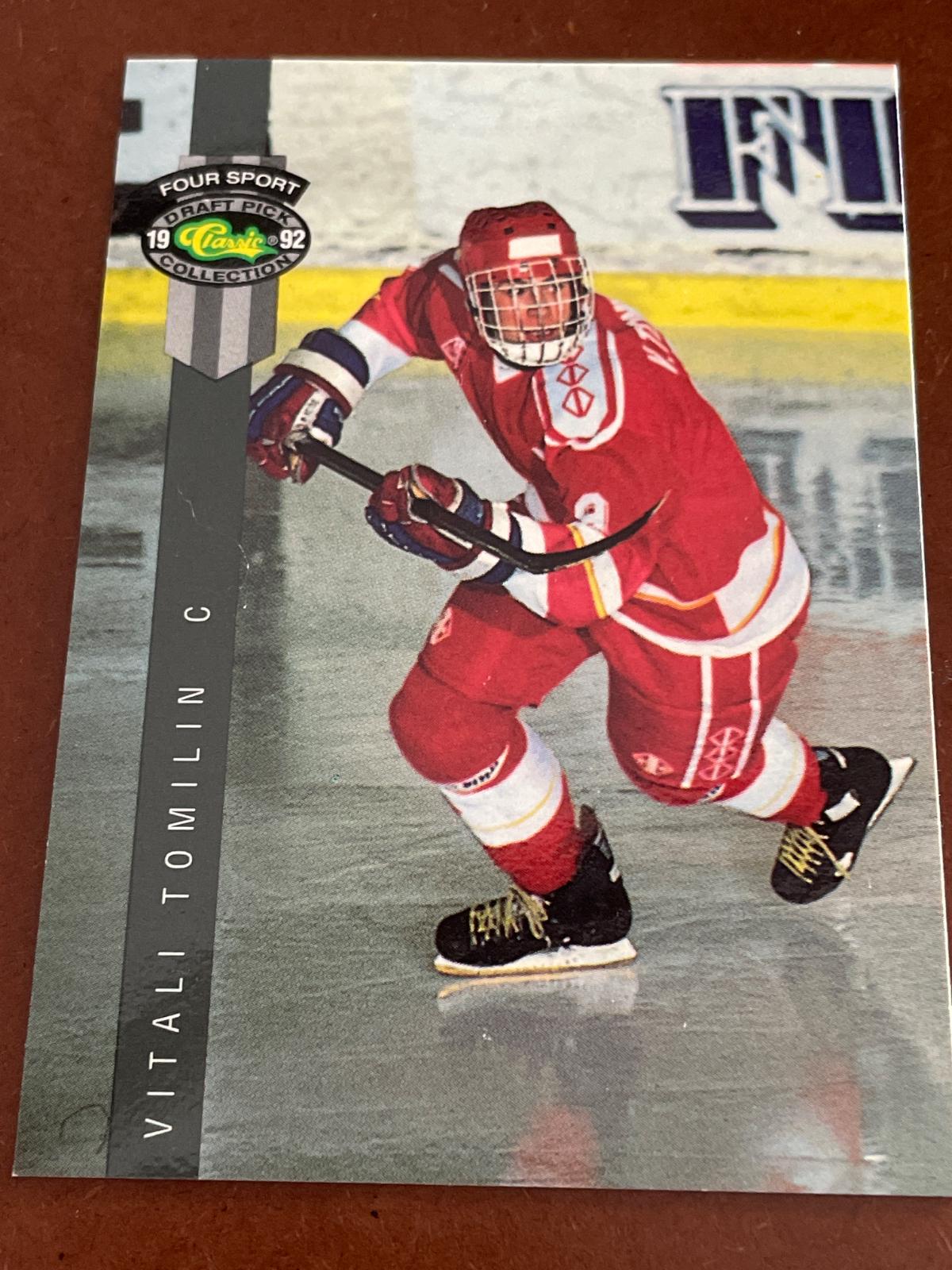 Vitali Tomilin #53 Hockey Cards 1992 Classic