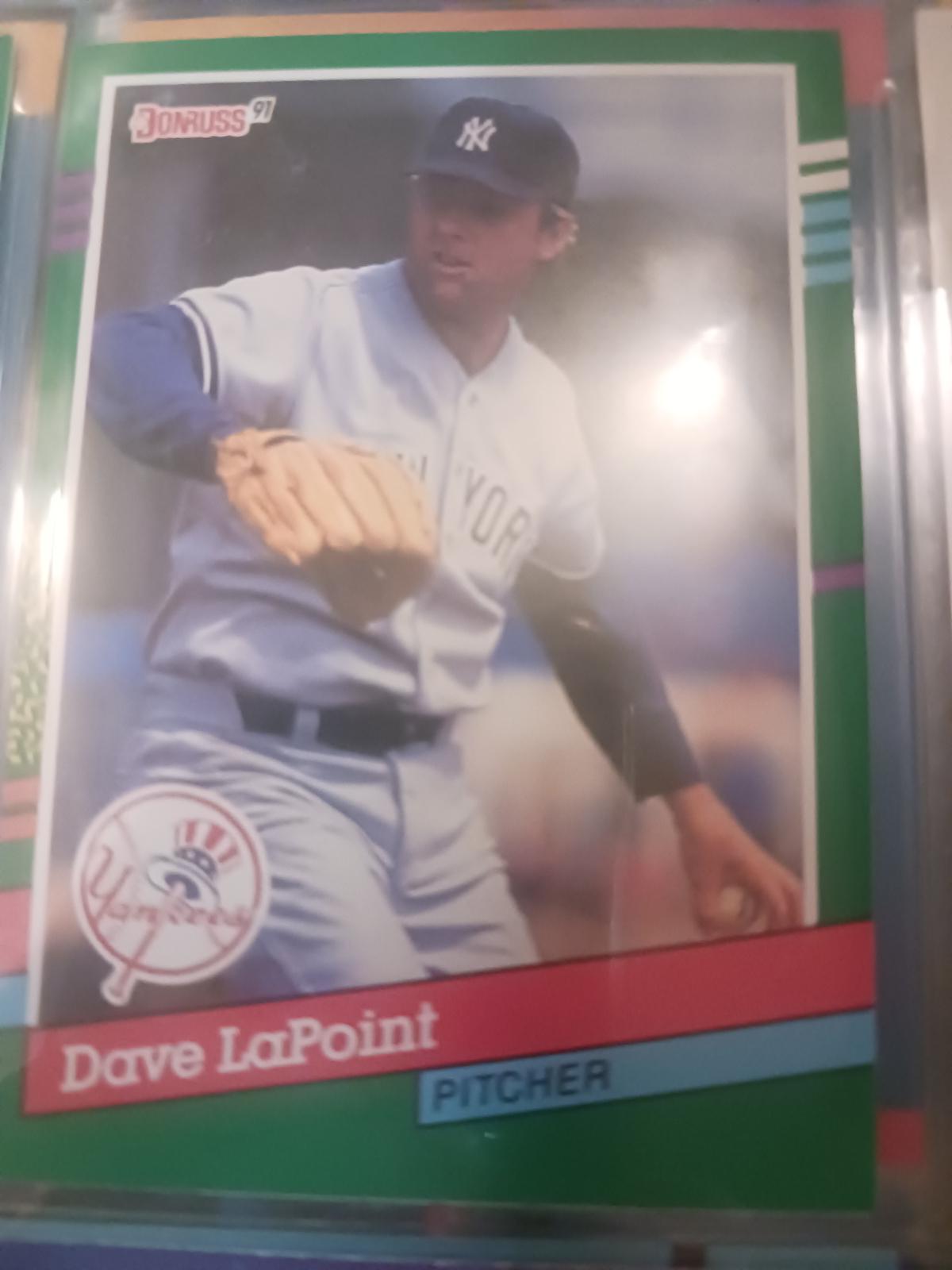 Dave LaPoint #481 Baseball Cards 1991 Donruss