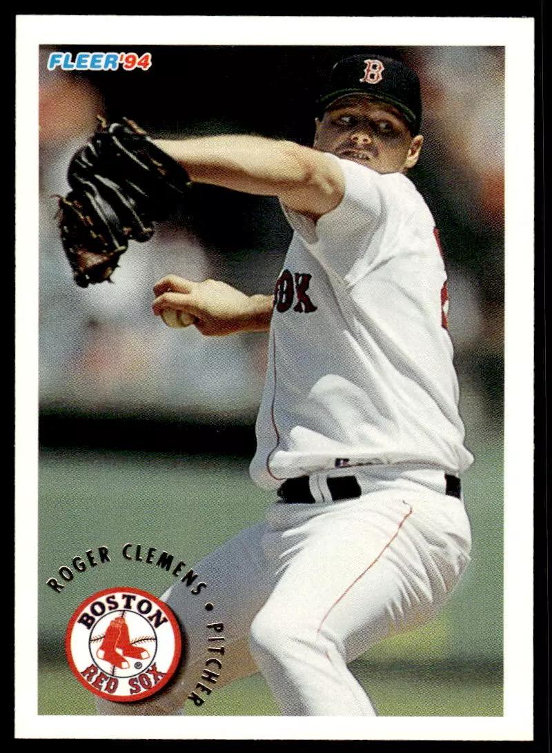 Roger Clemens #26 Baseball Cards 1994 Fleer