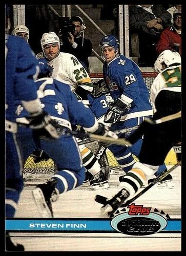Steve Finn #56 1991 Stadium Club Hockey