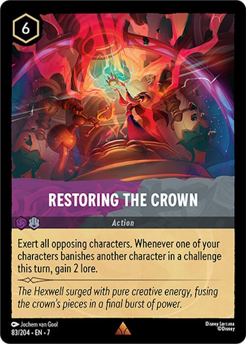 Restoring the Crown #83 Lorcana Archazia's Island