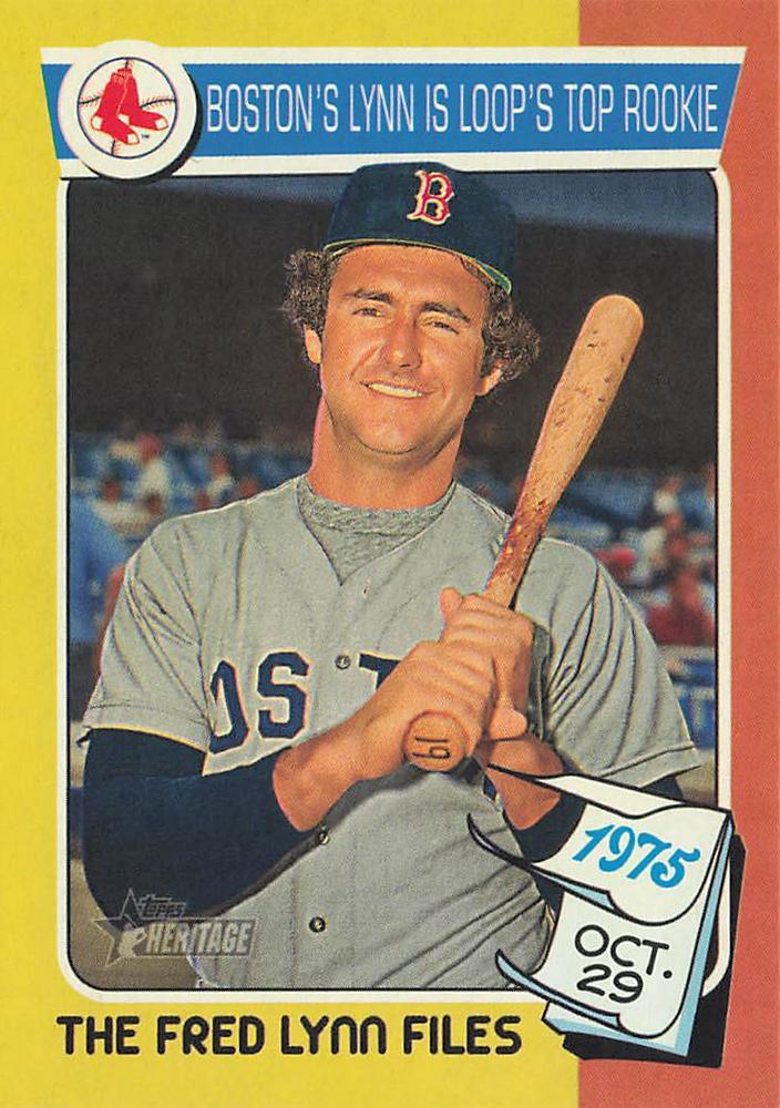 2024 Topps Heritage The Fred Lynn Files Fred Lynn #FLF-9 card