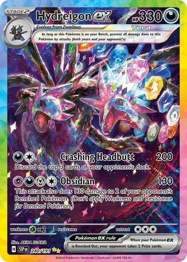 Hydreigon ex #240 Cover Art