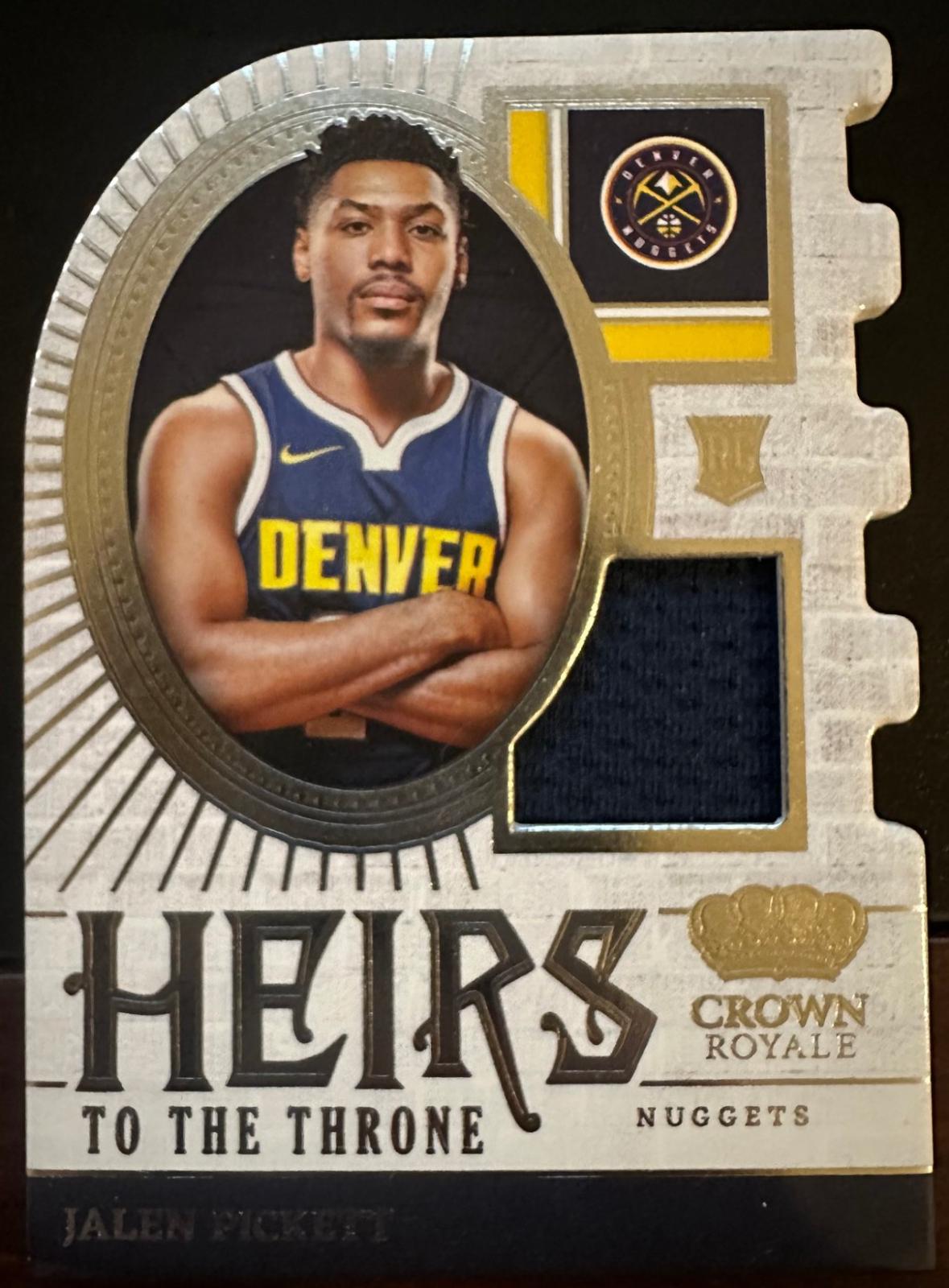 Jalen Pickett #HT-PKT 2023 Panini Crown Royale Heir To The Throne Basketball