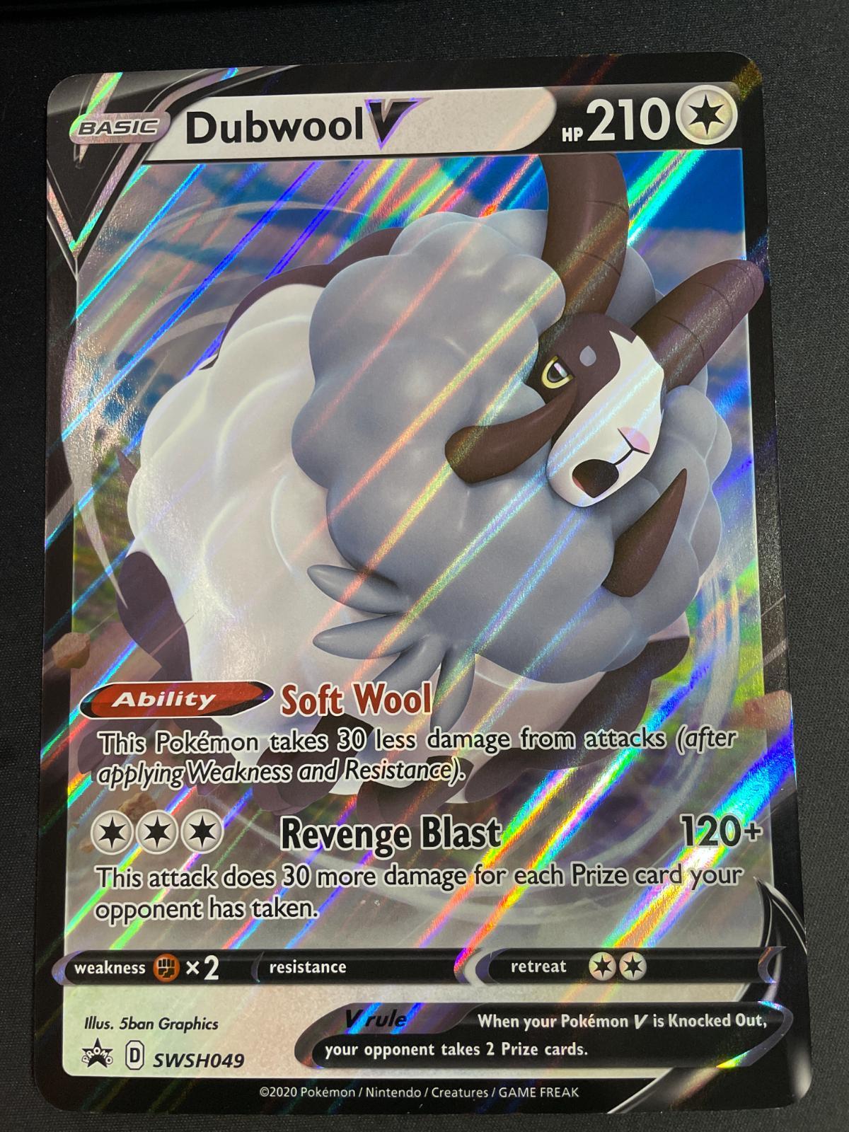 Dubwool V #SWSH049 Pokemon Promo