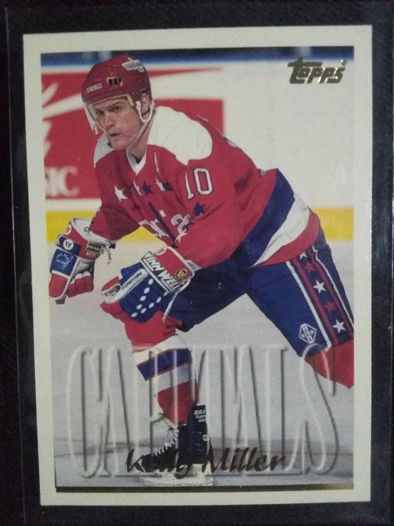 Kelly Miller #126 Hockey Cards 1995 Topps