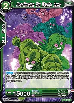 Overflowing Bio Warrior Army BT1-078 Dragon Ball Super Galactic Battle