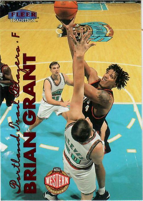 Brian Grant #27 Basketball Cards 1999 Fleer Tradition
