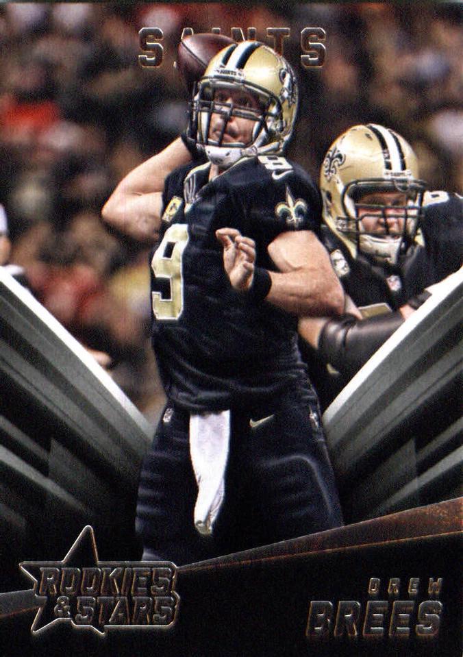 Drew Brees #82 Football Cards 2015 Panini Rookies & Stars