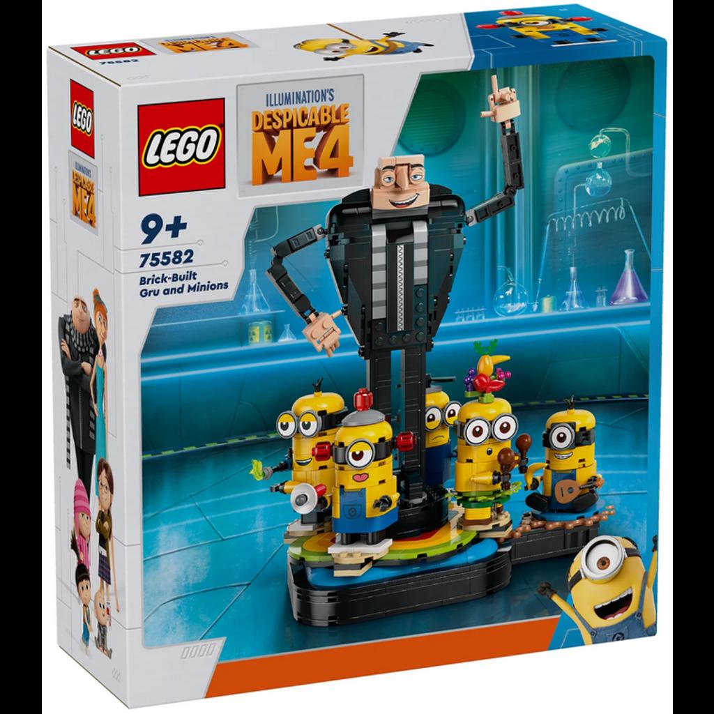 Brick-Built Gru And Minions #75582 LEGO Minions The Rise Of Gru