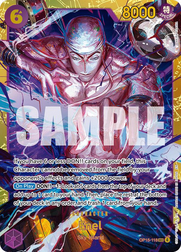 Enel OP15-118 Prices | One Piece Adventure on Kami's Island | One