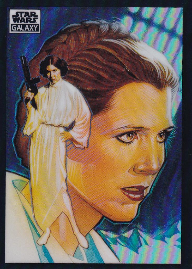 2022 Princess Leia Organa [Refractor] #35