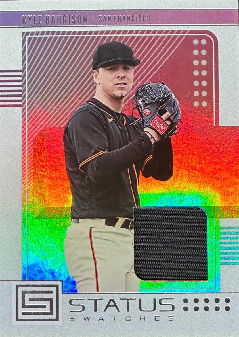 Kyle Harrison #SS-KH 2023 Panini Chronicles Baseball Status Swatches