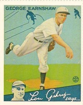 George Earnshaw #41 1982 Dover Reprint American League Baseball
