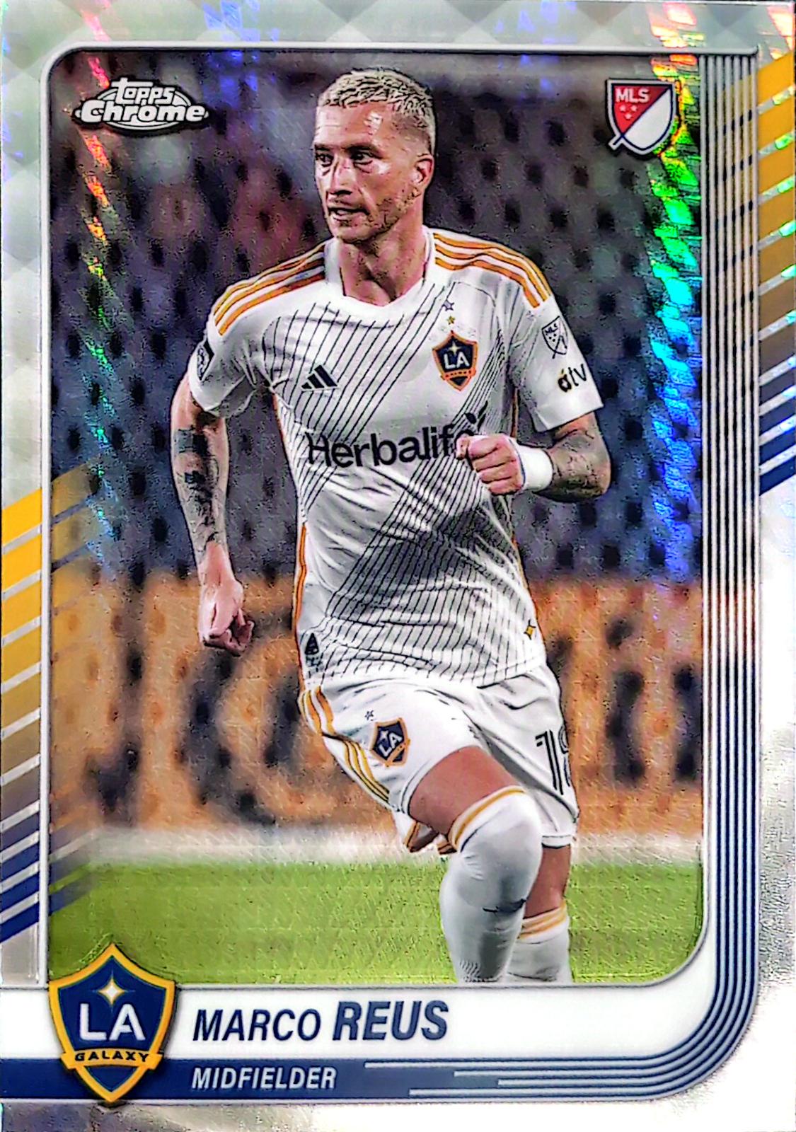 Marco Reus [Prism Refractor] #11 Prices | 2025 Topps Chrome MLS ...