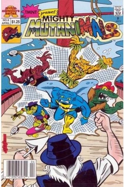 Mighty Mutanimals #8 (1993) Comic Books Mighty Mutanimals