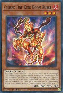 Cursed Fire King Doom Burst MP25-EN436