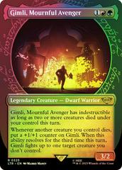 Gimli, Mournful Avenger [Showcase Foil] #323