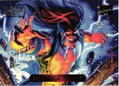 Ravage 2099 [Gold Foil Signature] #98