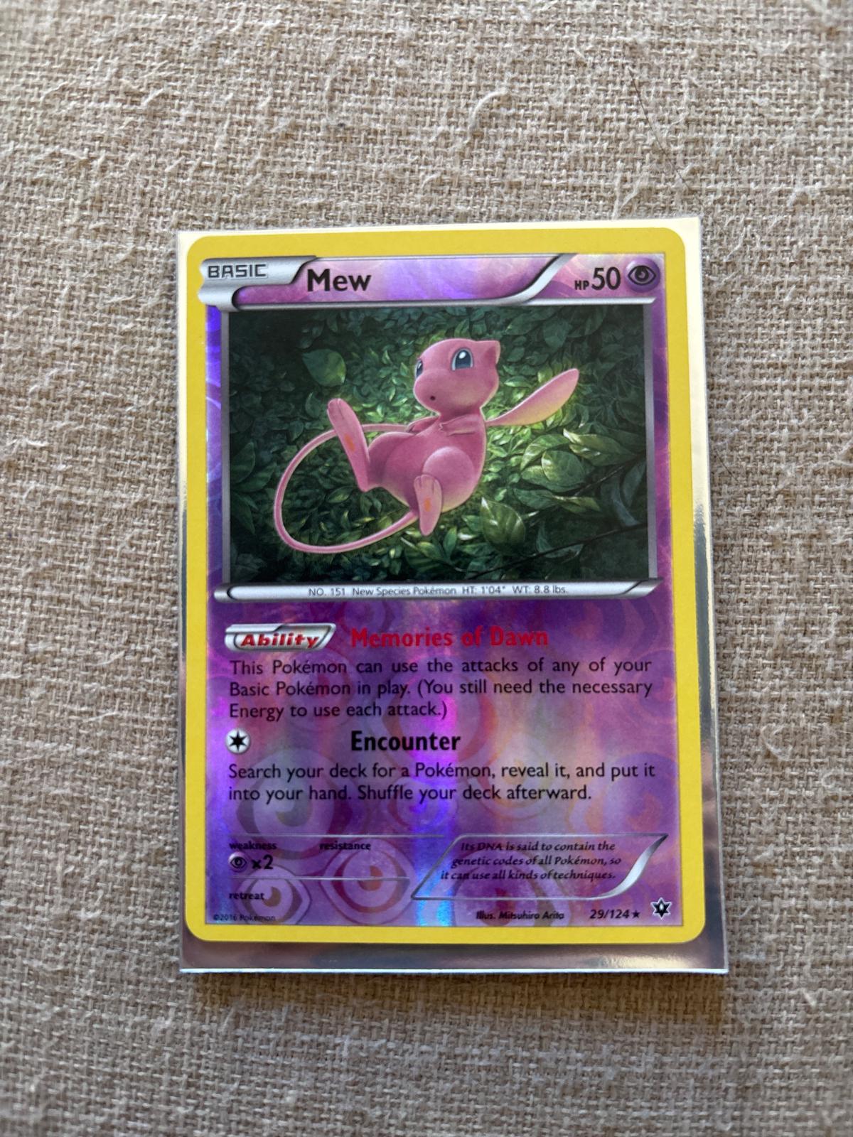 Mew [Reverse Holo] | Ungraded | Pokemon Fates Collide