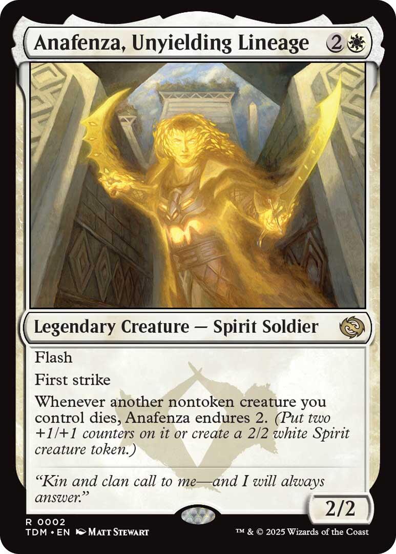 Anafenza, Unyielding Lineage #2 Magic Tarkir: Dragonstorm