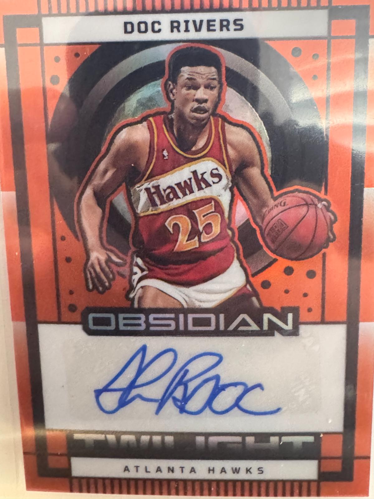 Doc Rivers [Electric Etch Orange Flood] #TS-DOC Prices | 2024 Panini ...