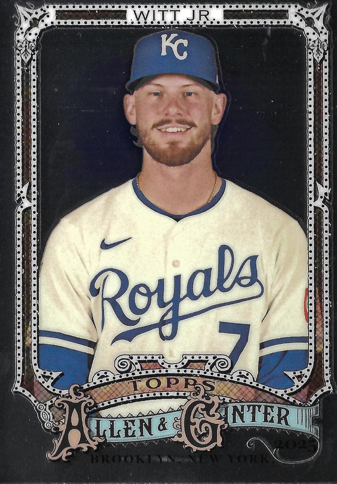2025 Bobby Witt Jr. [Chrome Variation] #123