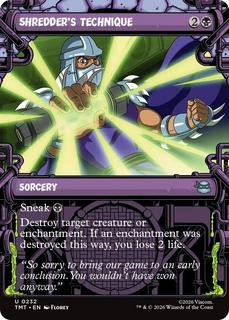Shredder's Technique