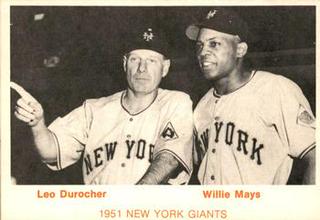 Willie Mays / Leo Durocher