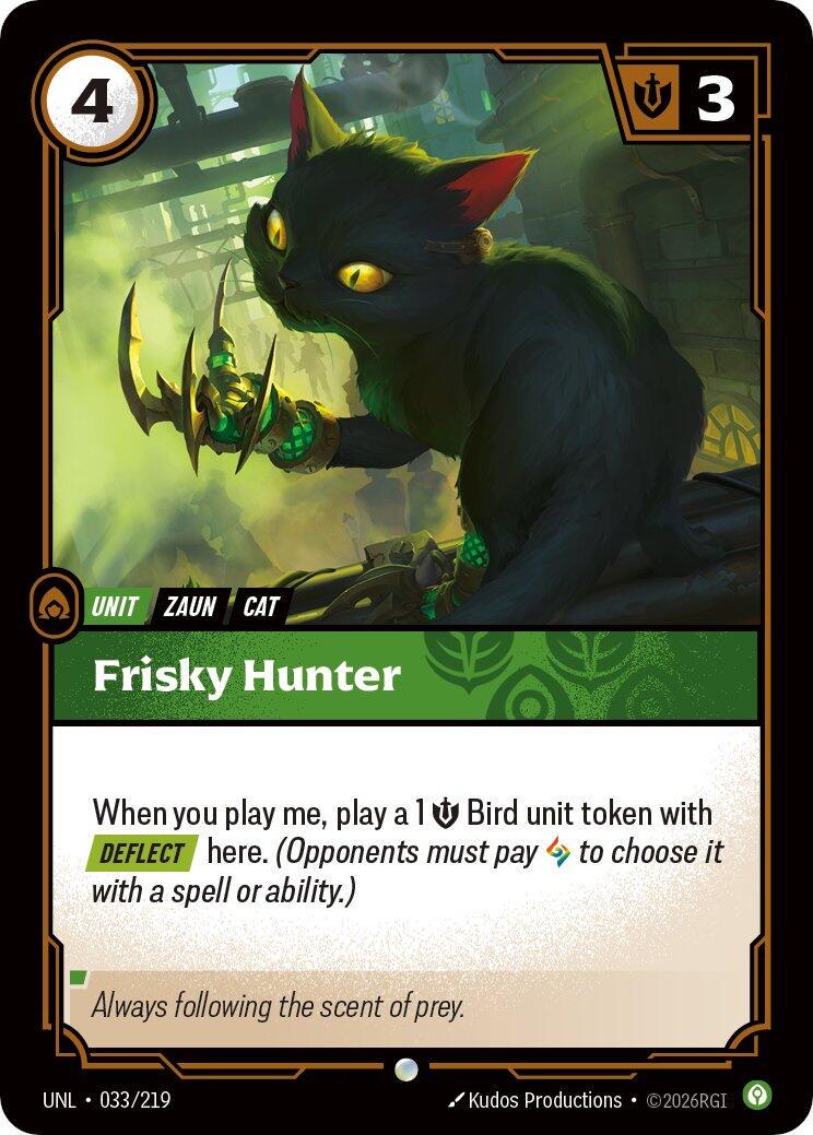 Frisky Hunter front