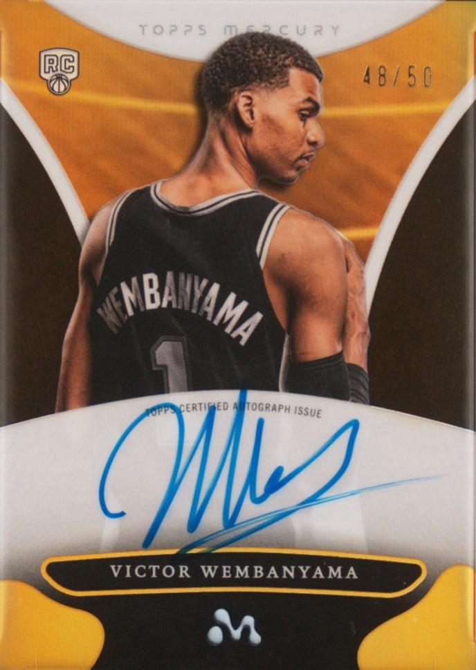 Victor Wembanyama [Gold Refractor] #WA-10
