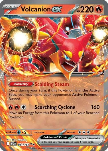 Volcanion ex #31 Cover Art
