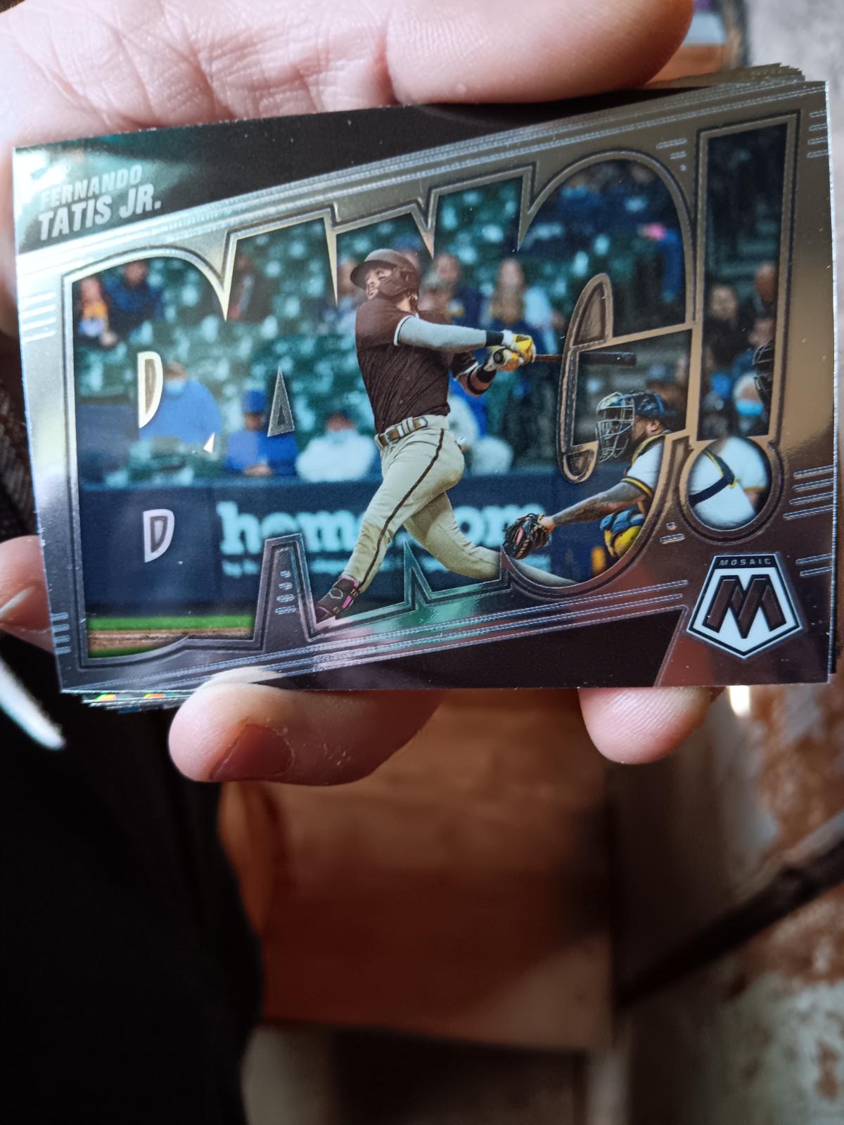 Fernando Tatis Jr. #BG-1 Baseball Cards 2022 Panini Mosaic Bang