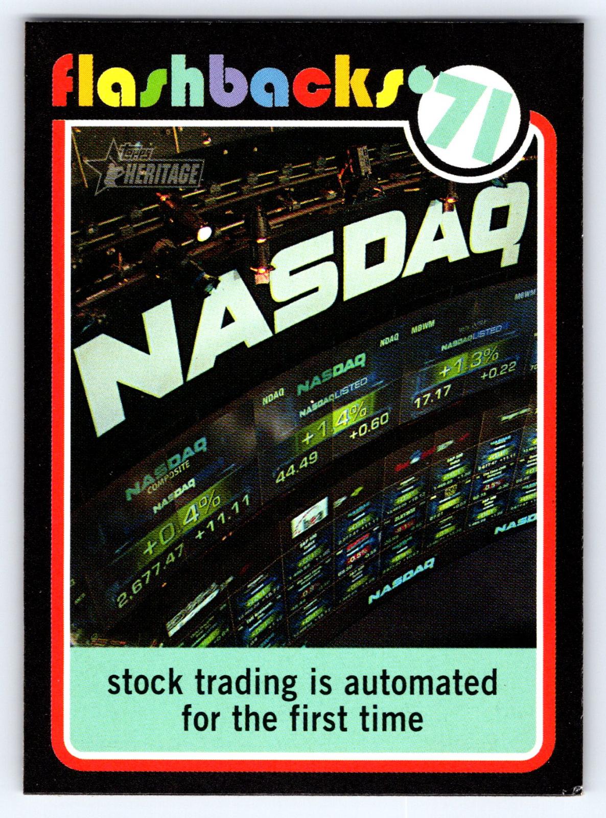 NASDAQ is founded #NF5