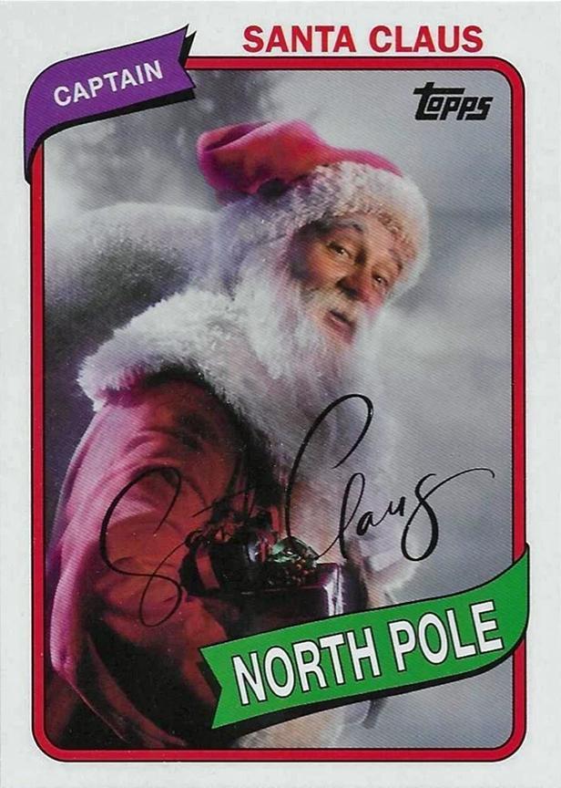 Santa Claus #TSA-80 Prices | 2025 Topps Holiday The Santa Archive