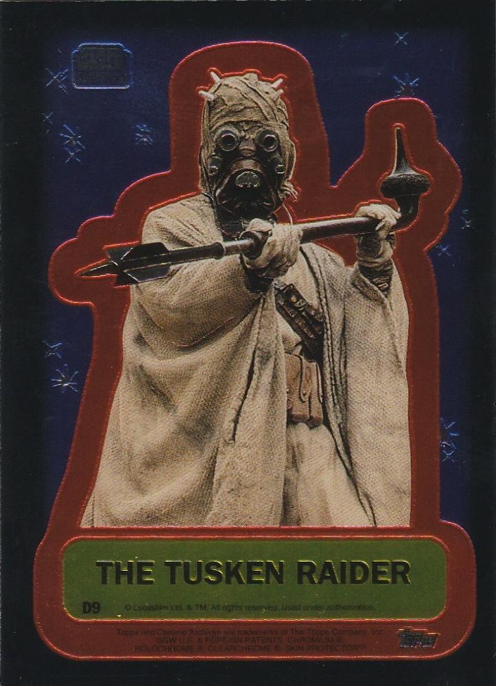 The Tusken Raider #D-9 Prices | Star Wars 1999 Topps Chrome