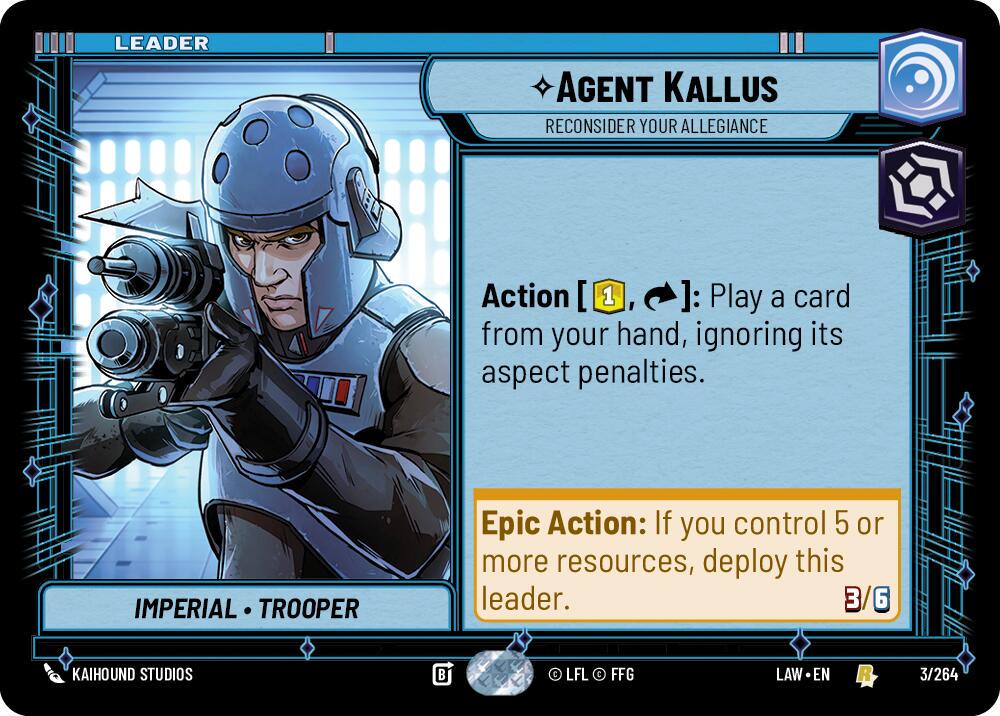 Agent Kallus - Reconsider Your Allegiance #3