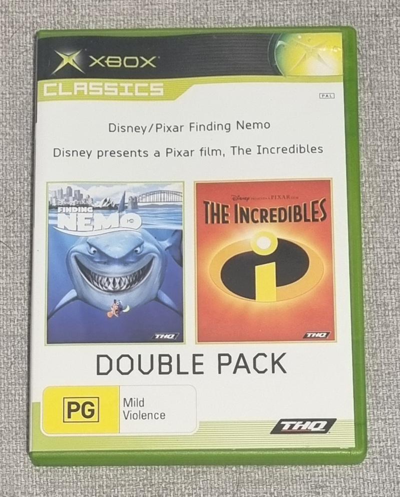 Finding Nemo/ The Incredibles Double Pack PAL Xbox