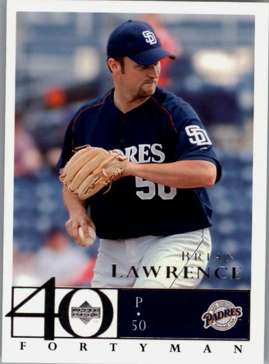 Brian Lawrence #650 2003 Upper Deck 40 Man Baseball