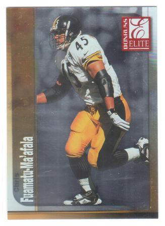 Chris Fuamatu Ma'afala #45 1999 Panini Donruss Elite Football