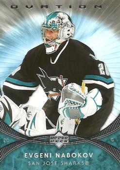 Evgeni Nabokov #111 2007 Upper Deck Ovation Hockey