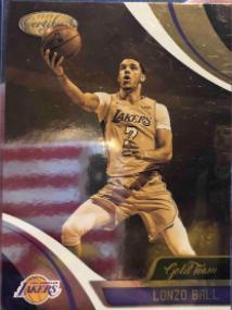 Lonzo Ball #GT-23 Basketball Cards 2018 Panini Certified Gold Team