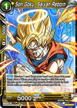 Son Goku, Saiyan Reborn DB1-063 Dragon Ball Super Dragon Brawl