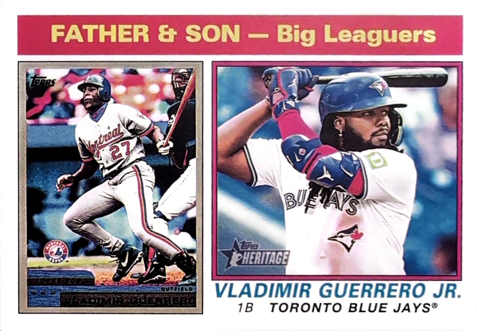 Vladimir Guerrero Jr. #69 Baseball Cards 2025 Topps Heritage