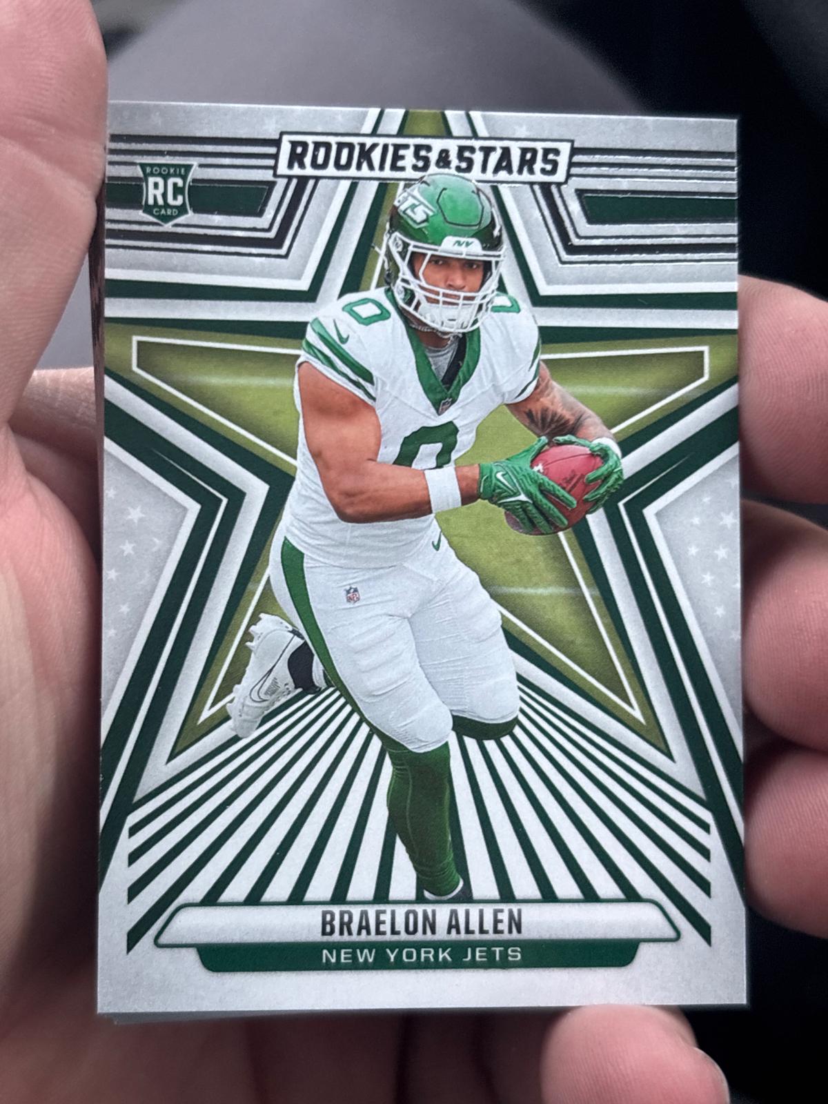 Braelon Allen #110 Football Cards 2024 Panini Rookies & Stars