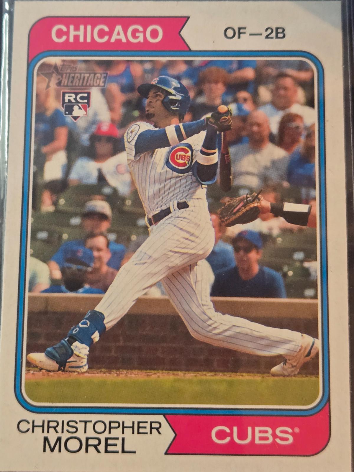 Christopher Morel #110 Baseball Cards 2023 Topps Heritage