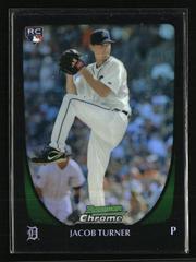 Jacob Turner [Refractor] #107 Baseball Cards 2011 Bowman Chrome Draft Prices
