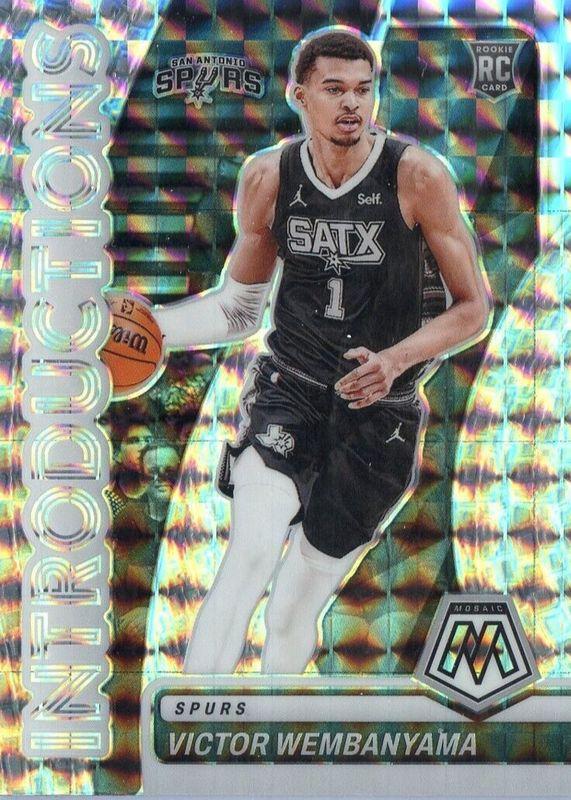 Victor Wembanyama [Mosaic] #8 Prices | 2023 Panini Mosaic 
