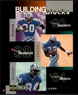 Barry Sanders, Bryant Westbrook, Herman Moore, Johnnie Morton, Scott Mitchell