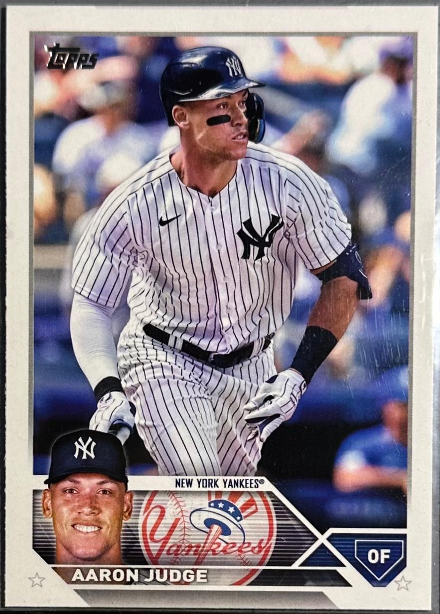 Aaron Judge #62 Baseball Cards 2023 Topps Super Box Companion